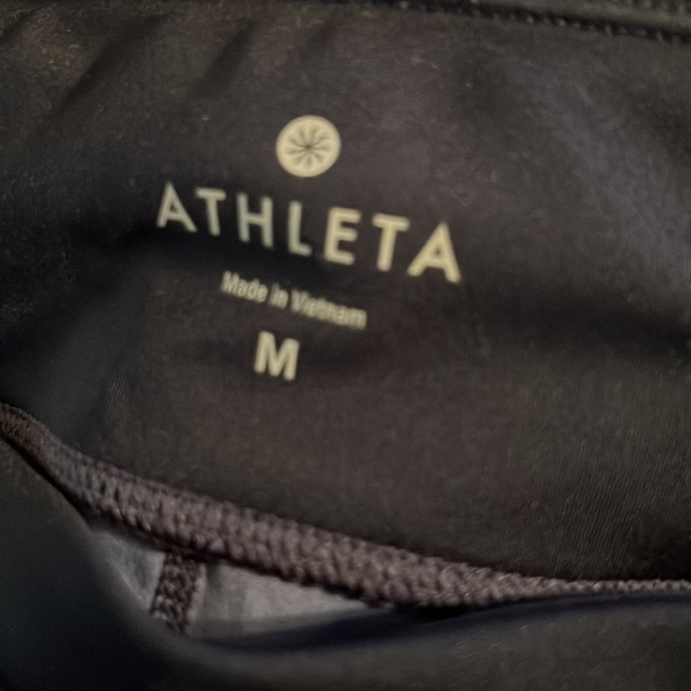 Athleta Blue Camo Leggings - Picture 5 of 5